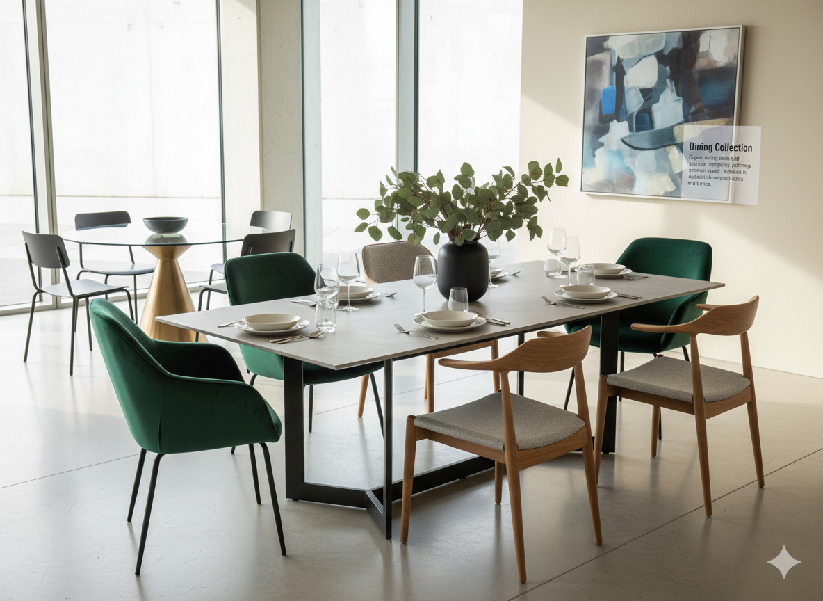 Modern dining furniture collection
