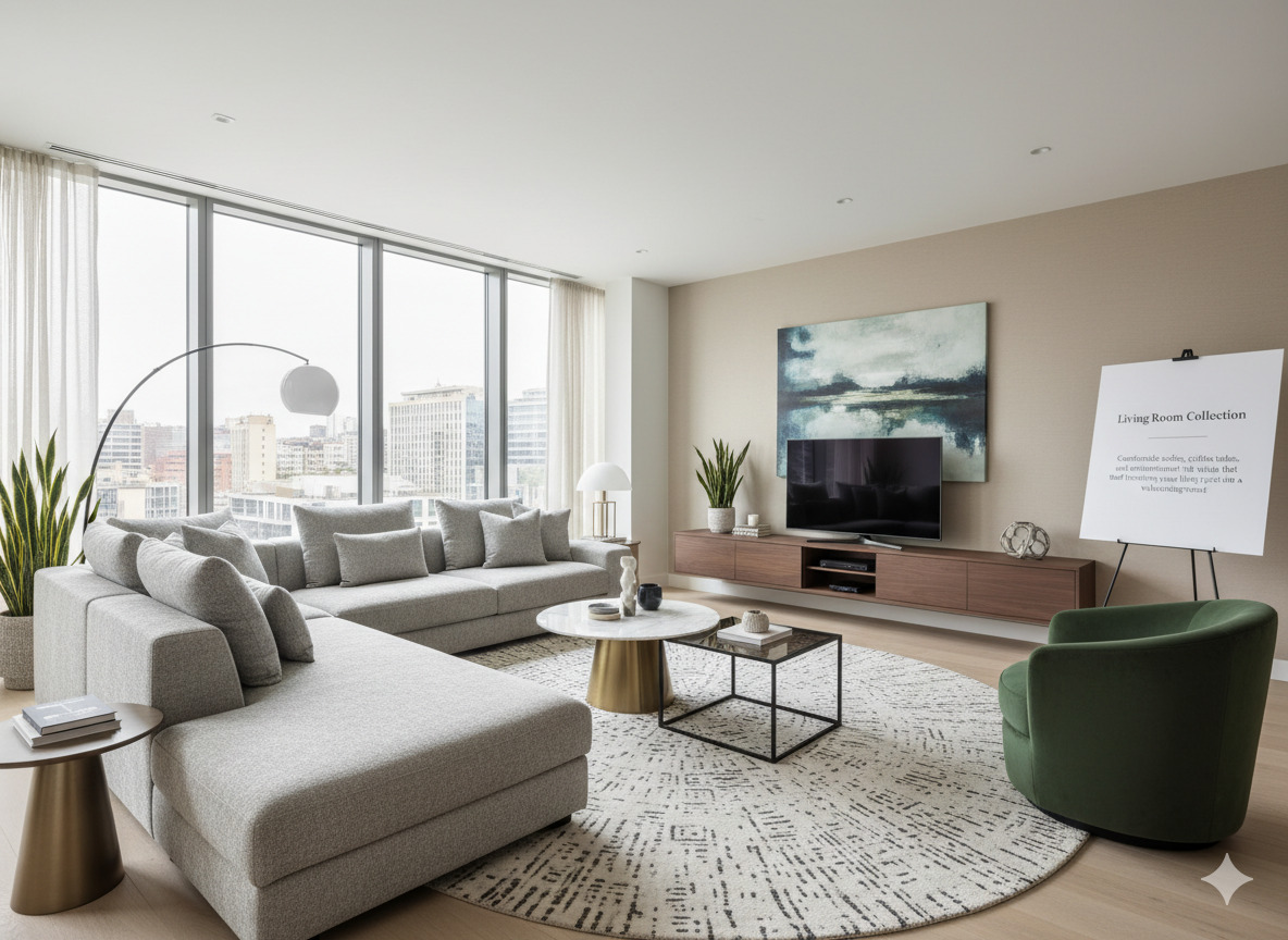 Contemporary living room furniture